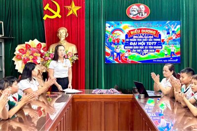 🏆 [VINH QUANG TRẦN QUỐC TOẢN] – RỰC RỠ CHIẾN THẮNG TẠI ĐẠI HỘI TDTT NGÀNH GIÁO DỤC XÃ YÊN KHÁNH LẦN THỨ I! 🏆