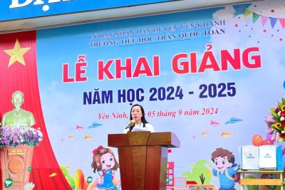 NHỮNG HÌNH ẢNH ẤN TƯỢNG CỦA CÔ VÀ TRÒ TRƯỜNG TIỂU HỌC TRẦN QUỐC TOẢN TRONG NGÀY KHAI GIẢNG NĂM HỌC MỚI 2024-2025
