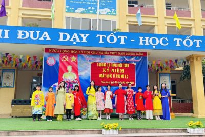Kỷ niệm ngày Quốc tế phụ nữ 8-3 và Khởi nghĩa Hai Bà Trưng tại trường Tiểu học Trần Quốc Toản
