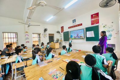 SINH HOẠT CHUYÊN MÔN LIÊN TRƯỜNG CỦA TRƯỜNG TIỂU HỌC TRẦN QUỐC TOẢN VỚI CÁC TRƯỜNG TIỂU HỌC CỤM HUYỆN YÊN KHÁNH