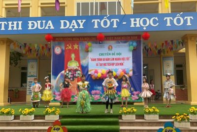 LIÊN ĐỘI TRƯỜNG TIỂU HỌC TRẦN QUỐC TOẢN HƯỚNG VỀ NGÀY THÀNH LẬP ĐOÀN TNCS HỒ CHÍ MINH.