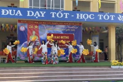 Trường Tiểu học Trần Quốc Toản với các hoạt động chào mừng ngày nhà giáo Việt Nam 20-11.