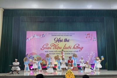 TRƯỜNG TIỂU HỌC TRẦN QUỐC TOẢN TỰ HÀO VỚI KẾT QUẢ RỰC RỠ TẠI HỘI THI “GIAI ĐIỆU TUỔI HỒNG” CẤP HUYỆN NĂM 2024-2025!