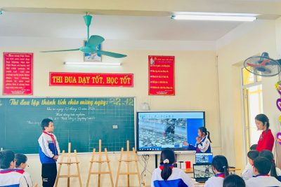TIẾT HỌC “HÀNH ĐỘNG VÌ CỘNG ĐỒNG” ĐẦY Ý NGHĨA VÀ SÁNG TẠO KẾT NỐI HAI MIỀN QUÊ HƯƠNG!