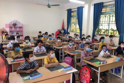 Tiểu học Trần Quốc Toản với công tác chuẩn bị chào đón năm học mới 2021-2022