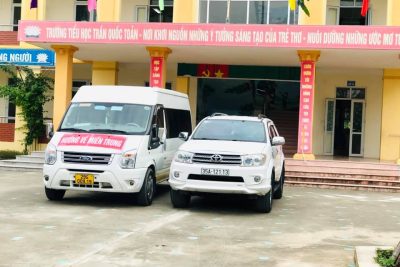Trường tiểu học Trần Quốc Toản, Huyện Yên Khánh tổ chức cuộc vận động “Hướng về miền Trung thân yêu”