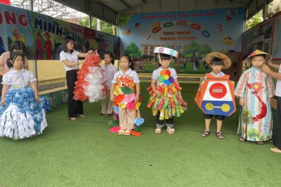 Chuẩn bị hăng say cho Ngày hội STEM cấp tỉnh của cô và trò trường TH Trần Quốc Toản
