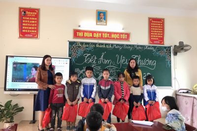 Buổi học cuối cùng trong năm trước khi đón Xuân 2021: “Tết Ấm yêu thương”