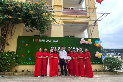 TRƯỜNG TIỂU HỌC TRẦN QUỐC TOẢN HÂN HOAN CHÀO ĐÓN LỄ KHAI GIẢNG NĂM HỌC MỚI NĂM HỌC 2023-2024