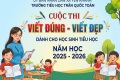 CUỘC THI “VIẾT ĐÚNG – VIẾT ĐẸP” CẤP TRƯỜNG NĂM HỌC 2025 – 2026